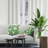 Kio Abstract Reversible Indoor/Outdoor Square Pillow Cover