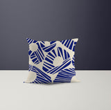 Kio Abstract Reversible Indoor/Outdoor Square Pillow Cover