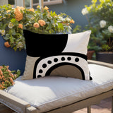 Kiora Minimalist Lumbar Indoor/Outdoor Throw Pillow