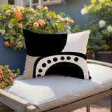 Kiora Minimalist Lumbar Indoor/Outdoor Throw Pillow
