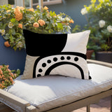 Kiora Minimalist Lumbar Indoor/Outdoor Throw Pillow