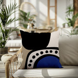 Kiora Abstract Reversible Indoor/Outdoor Square Pillow