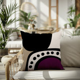 Kiora Abstract Reversible Indoor/Outdoor Square Pillow