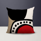 Kiora Abstract Reversible Indoor/Outdoor Square Pillow
