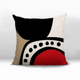 Kiora Abstract Reversible Indoor/Outdoor Square Pillow