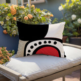 Kiora Minimalist Lumbar Indoor/Outdoor Throw Pillow