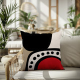 Kiora Abstract Reversible Indoor/Outdoor Square Pillow