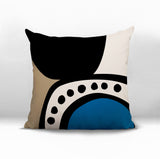 Kiora Abstract Reversible Indoor/Outdoor Square Pillow