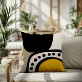 Kiora Abstract Reversible Indoor/Outdoor Square Pillow