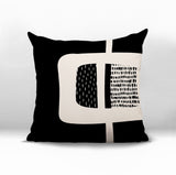 Kipa Abstract Reversible Indoor/Outdoor Square Pillow