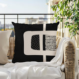 Kipa Abstract Reversible Indoor/Outdoor Square Pillow