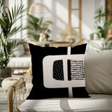 Kipa Abstract Reversible Indoor/Outdoor Square Pillow