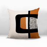 Kipa Abstract Reversible Indoor/Outdoor Square Pillow