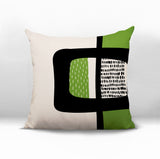 Kipa Abstract Reversible Indoor/Outdoor Square Pillow