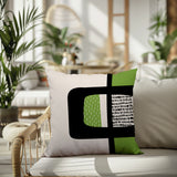 Kipa Abstract Reversible Indoor/Outdoor Square Pillow