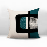 Kipa Abstract Reversible Indoor/Outdoor Square Pillow