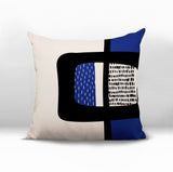 Kipa Abstract Reversible Indoor/Outdoor Square Pillow