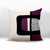 Kipa Abstract Reversible Indoor/Outdoor Square Pillow