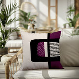 Kipa Abstract Reversible Indoor/Outdoor Square Pillow