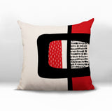 Kipa Abstract Reversible Indoor/Outdoor Square Pillow