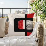 Kipa Abstract Reversible Indoor/Outdoor Square Pillow
