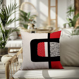 Kipa Abstract Reversible Indoor/Outdoor Square Pillow
