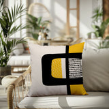 Kipa Abstract Reversible Indoor/Outdoor Square Pillow