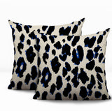 Kirk Zebra Print Indoor/Outdoor Reversible Square Pillow