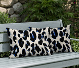 Kirk Zebra Print Indoor/Outdoor Reversible Rectangular Pillow