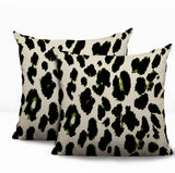 Kirk Zebra Print Indoor/Outdoor Reversible Square Pillow