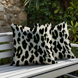 Kirk Zebra Print Indoor/Outdoor Reversible Square Pillow