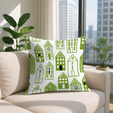 Kirk Skandi Street Reversible Indoor/Outdoor Square Pillow