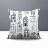 Kirk Skandi Street Reversible Indoor/Outdoor Square Pillow