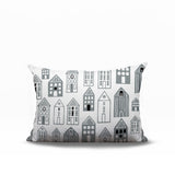 Kirk Skandi Street Reversible Indoor/Outdoor Rectangle Pillow
