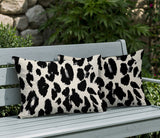 Kirk Zebra Print Indoor/Outdoor Reversible Rectangular Pillow