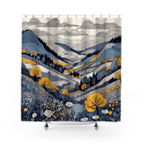 Kirk Shower Curtain in Multicolor