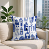 Kirk Skandi Street Reversible Indoor/Outdoor Square Pillow