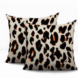 Kirk Zebra Print Indoor/Outdoor Reversible Square Pillow