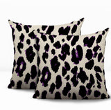 Kirk Zebra Print Indoor/Outdoor Reversible Square Pillow