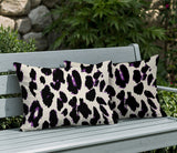 Kirk Zebra Print Indoor/Outdoor Reversible Rectangular Pillow