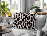 Kirk Zebra Print Indoor/Outdoor Reversible Square Pillow