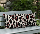 Kirk Zebra Print Indoor/Outdoor Reversible Rectangular Pillow