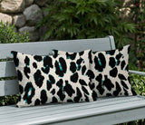 Kirk Zebra Print Indoor/Outdoor Reversible Rectangular Pillow
