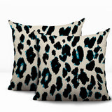 Kirk Zebra Print Indoor/Outdoor Reversible Square Pillow