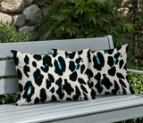 Kirk Zebra Print Indoor/Outdoor Reversible Rectangular Pillow