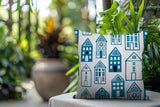 Kirk Skandi Street Reversible Indoor/Outdoor Square Pillow