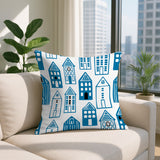 Kirk Skandi Street Reversible Indoor/Outdoor Square Pillow