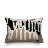Kisha Abstract Reversible Indoor/Outdoor Rectangle Pillow