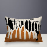 Kisha Abstract Reversible Indoor/Outdoor Rectangle Pillow