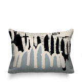 Kisha Abstract Reversible Indoor/Outdoor Rectangle Pillow